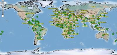 Citrus Tristeza Virus Map