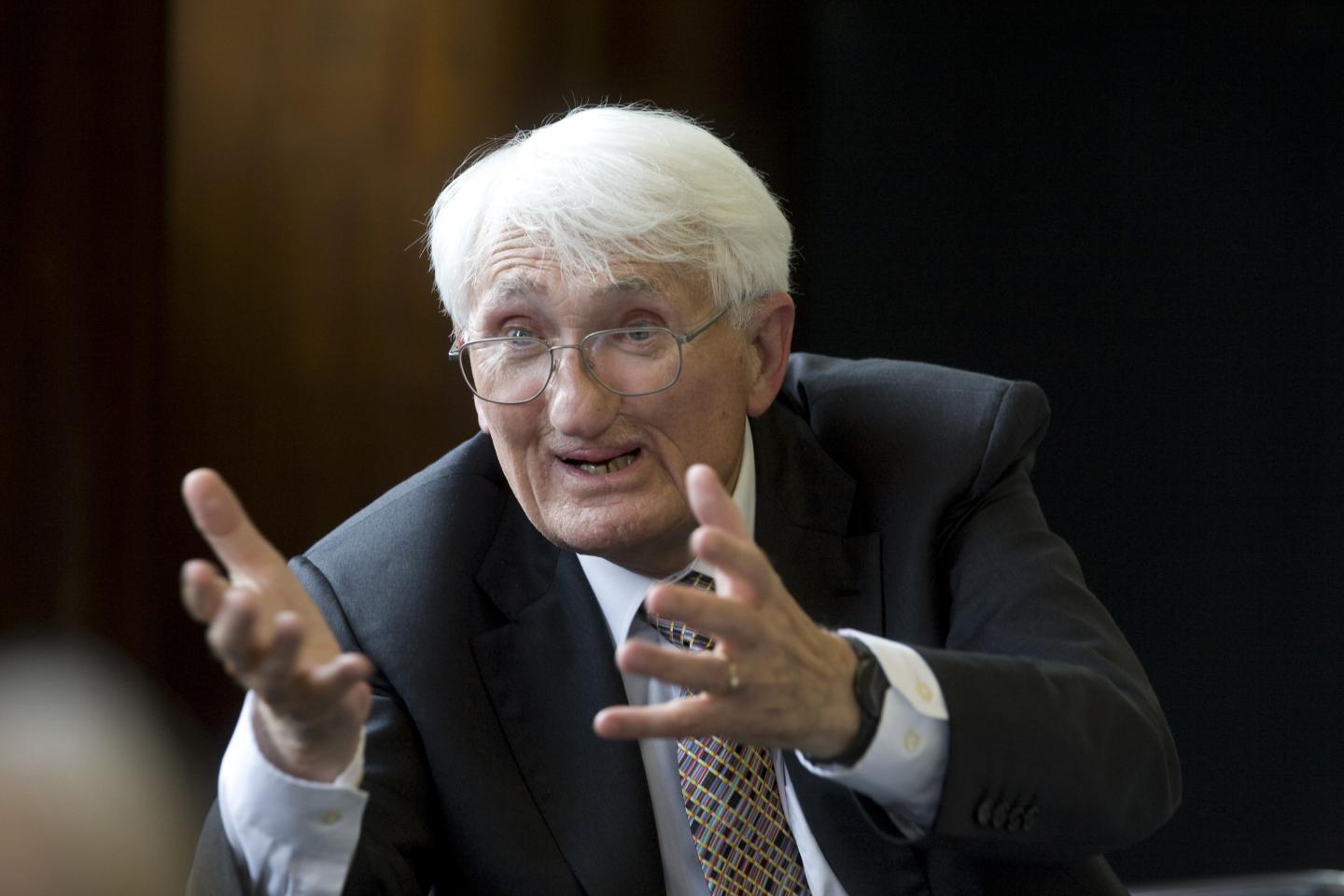 Juergen Habermas, Goethe University