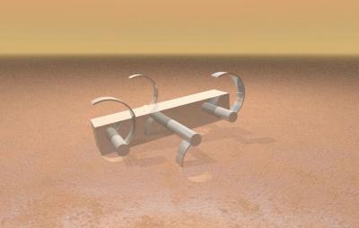 Legged Robot on Mars