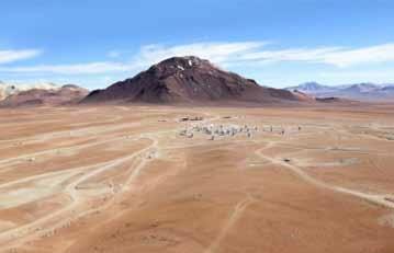 Cerro Chajnantor Peak in Chile