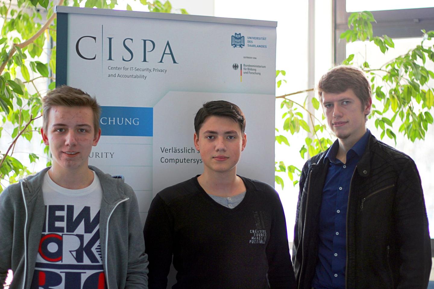 Kai Greshake, Eric Petryka and Jens Heyens, Saarland University