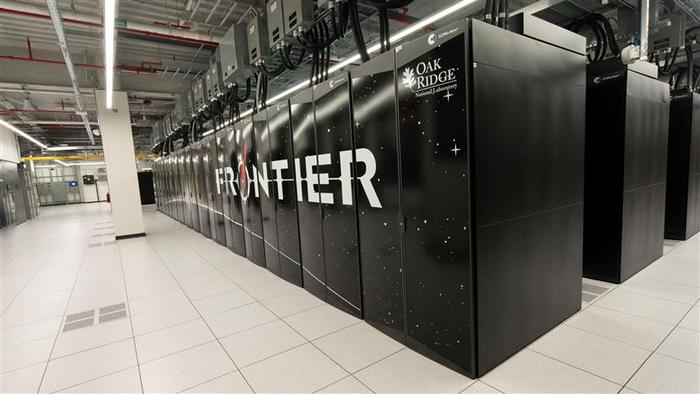 The Frontier supercomputer at ORNL.