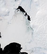 Amundsen Embayment Viewed from the Copernicus Sentinel-2 Satellite