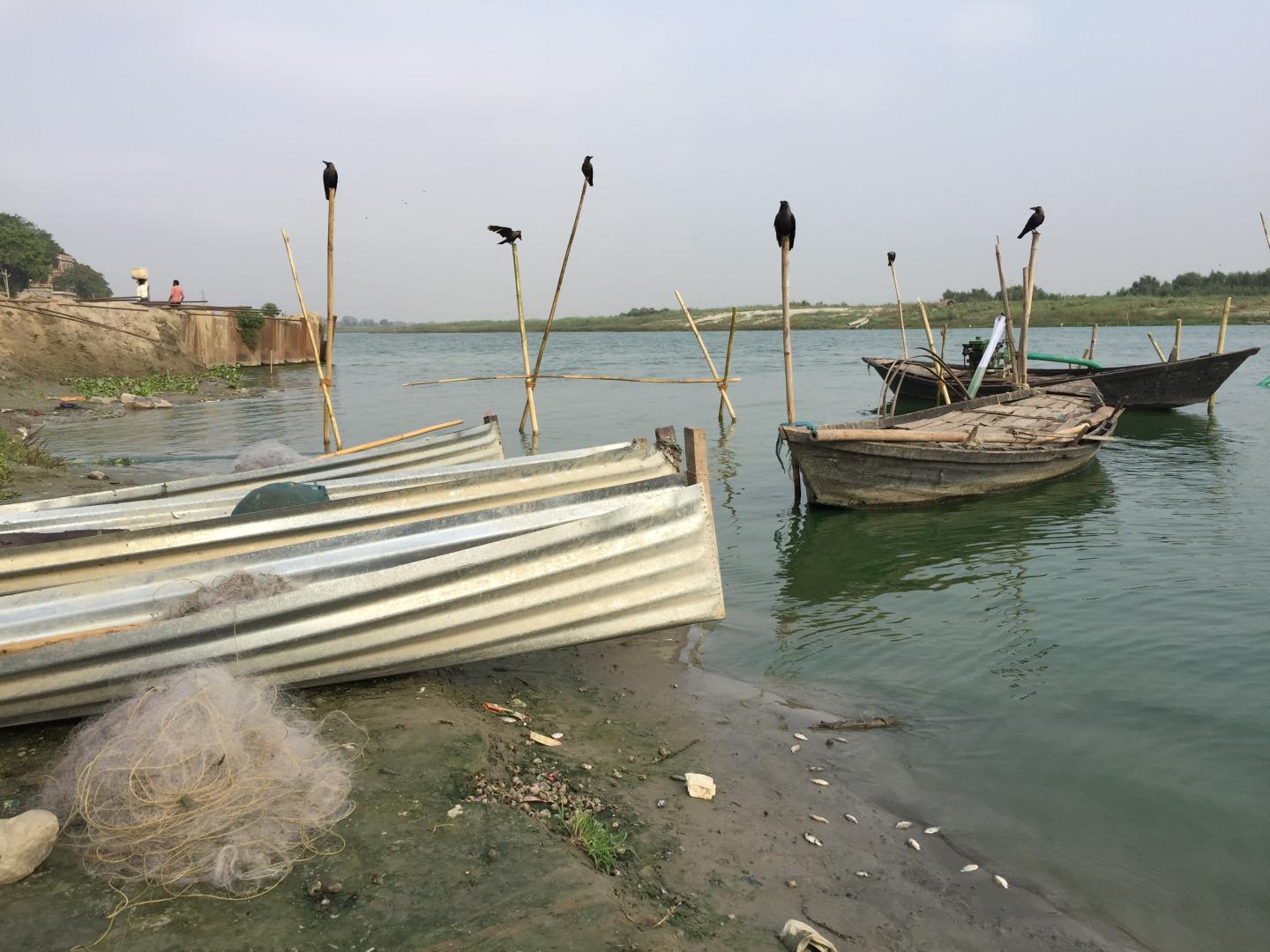 Fishing on the Ganges