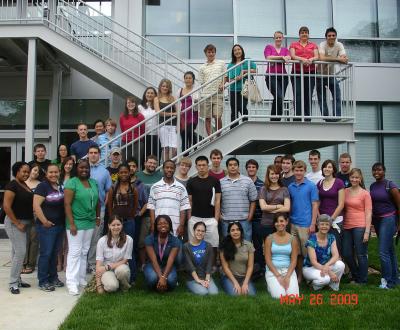 Participants in the 2009 NC State REU in Mathematics