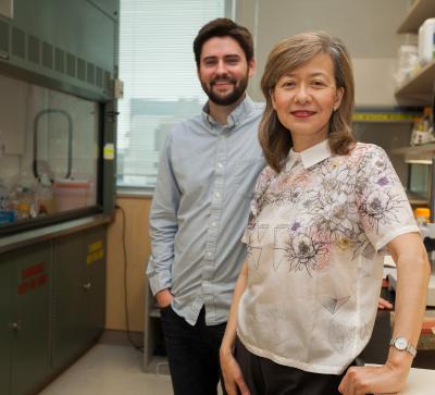 Karl Koehler and Eri Hashino, Indiana University