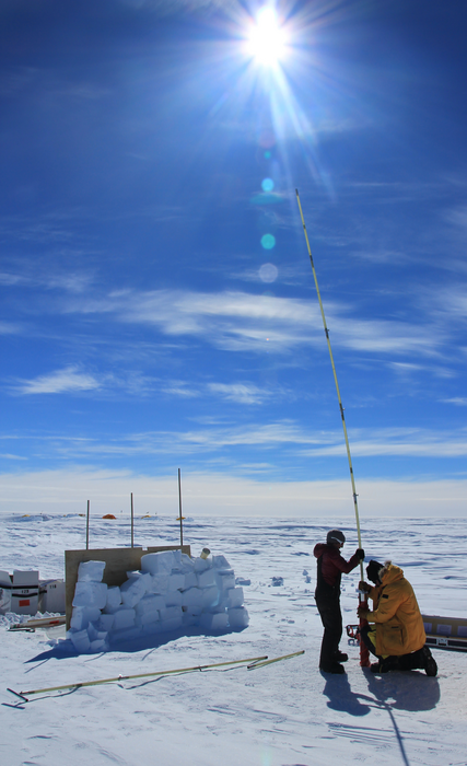 4. Shallow drilling under East Antarctic sun (N. Abram).jpg