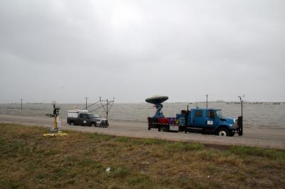 Doppler on Wheels Deployed at Hurricane Ike