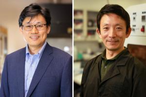 UCF Engineering researchers Woo Hyoung Lee and Yang Yang