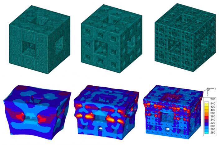 Fractal Cube Shockwave Dissipators