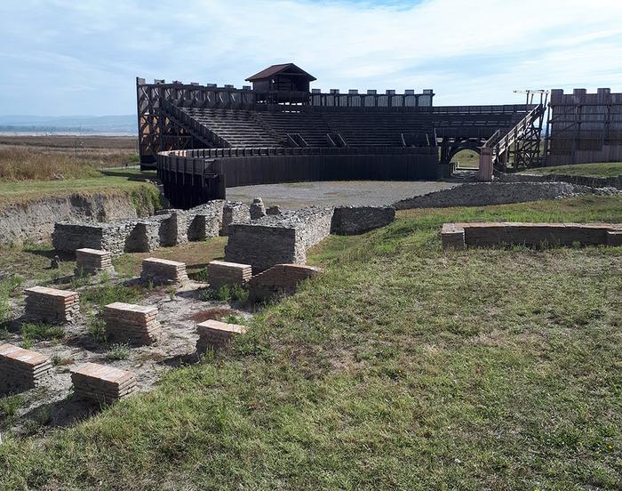 Archaeological site of the Viminacium amphitheater