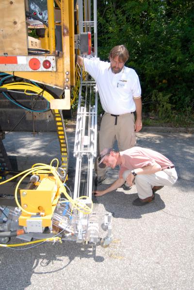 GTRI Researchers During a Demonstration