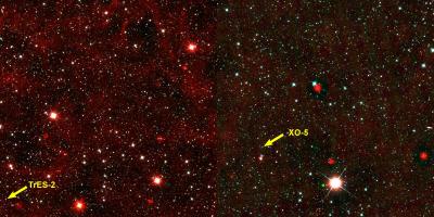Stars TrES-2 and XO-5