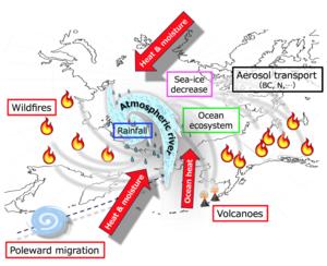 The complex interplay of factors contributing to Arctic climate system.