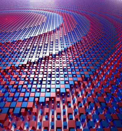 Visualization of a Metalens Designed for Compact Depth Sensing