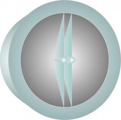 Dual-Core Nanomechanical Optical Fiber