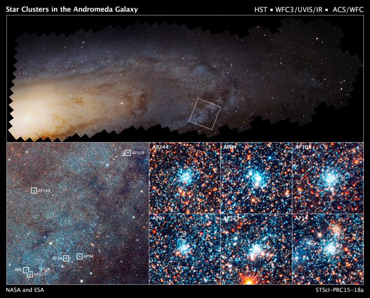 Hubble best sale andromeda picture