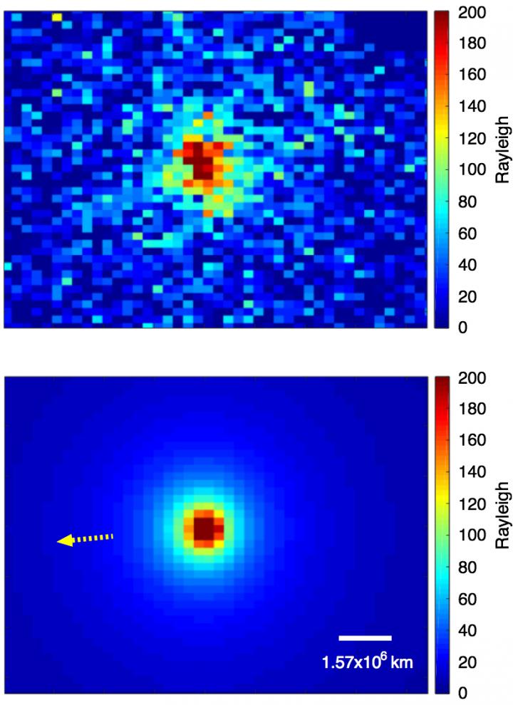 The Hydrogen Coma of the Comet 67P/C-G