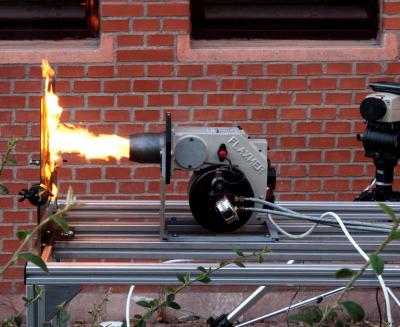 Infrared Technology for Measuring the Effect of Fire on Materials