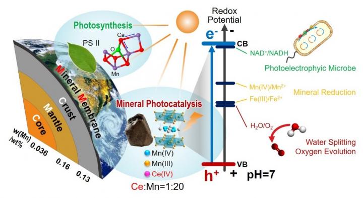 Mineral membrane of Earth