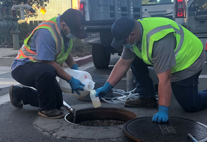 Collecting Wastewater for COVID-19 Monitoring