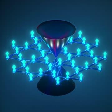 Chiral Motion of Electrons in a Chern Topological Magnet - Video