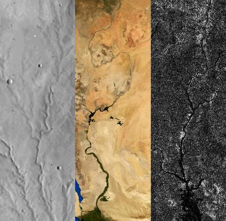 Experts Explain Origins of Topographic Relief on Earth, Mars and Titan