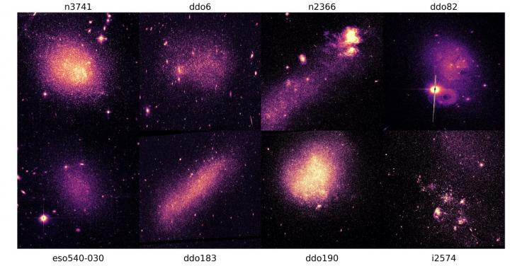 Eight Dwarf Galaxies