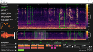 DeepSqueak, a deep learning tool, can classify underwater acoustic signals