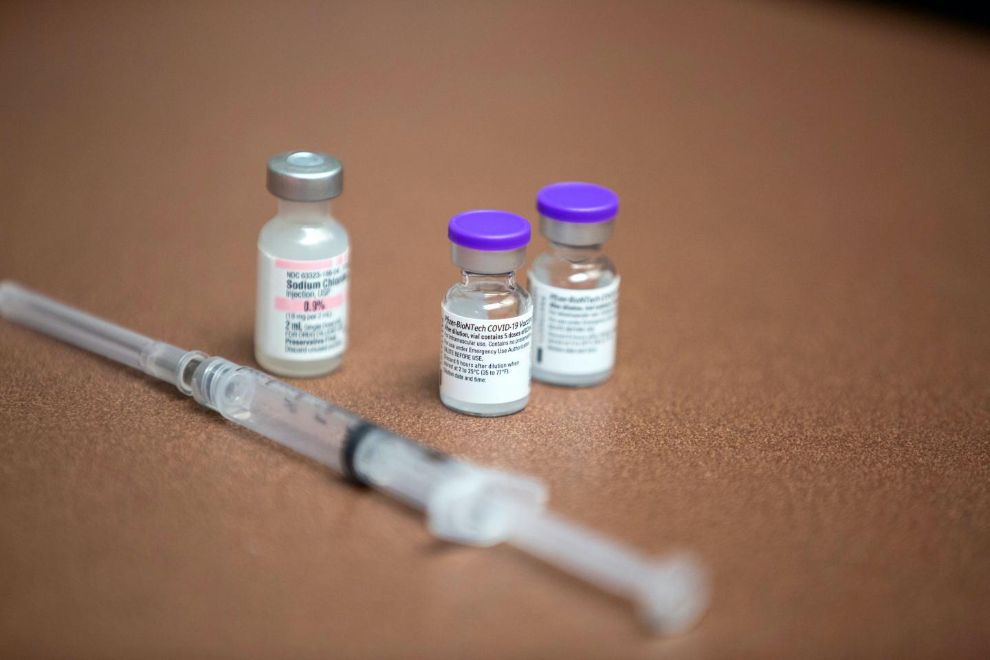 Syringe with vial