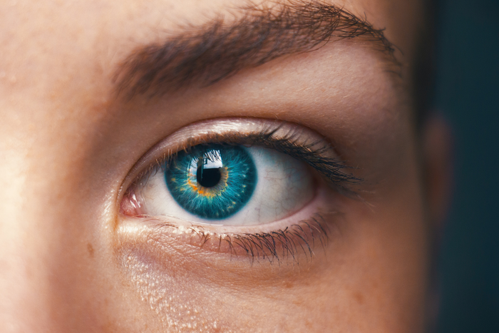 Close-up photo of an eye