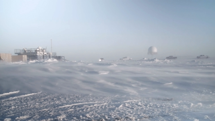 Blowing Snow at Oliktok Point research facility