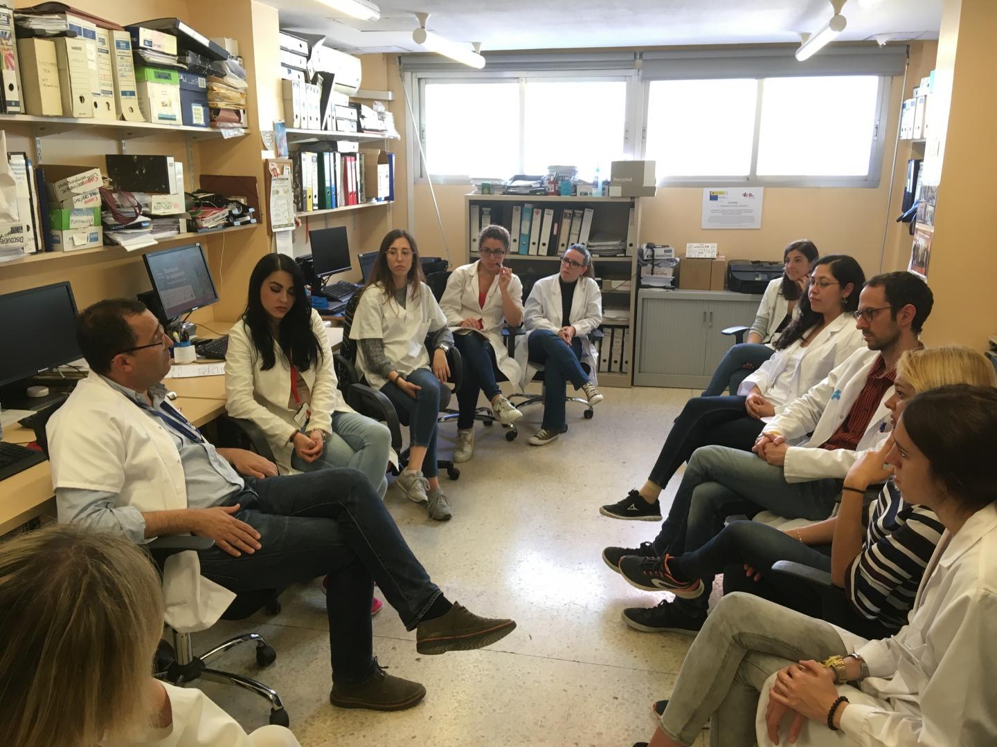 Dr. Fernández-Aranda with his Research Group