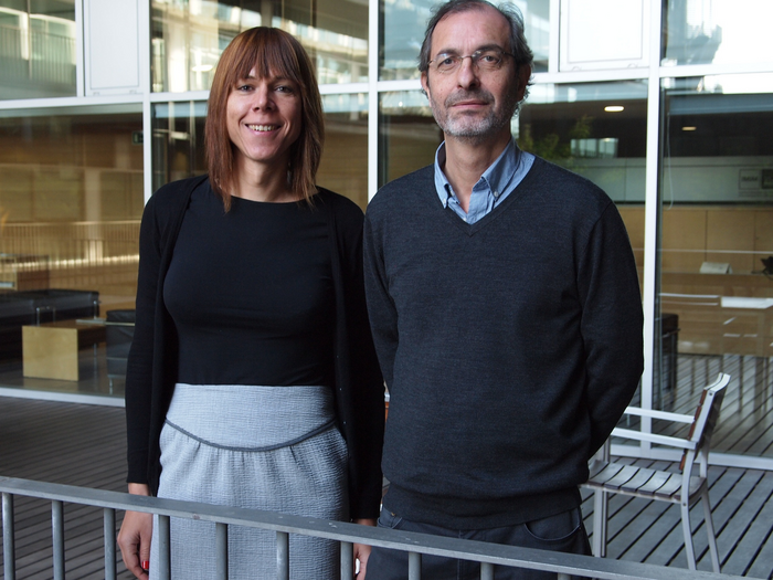 Researchers Marta Roman and Xavier Castells