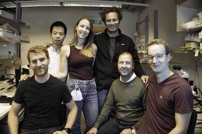 The authors of the publication in the “fly lab” at IMBA (1)