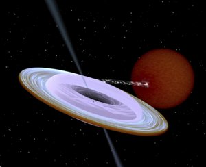 the X-ray binary system MAXI J1820+070