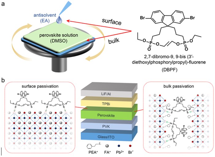 Methods and mechanisms of defect passivation in quasi-2D perovskite film