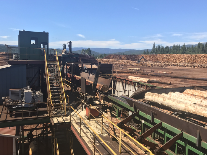 Sawmill in Northern California