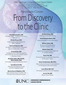 47th Annual UNC Lineberger Scientific Symposium: “Pancreatic Cancer: From Discovery to the Clinic”