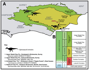 Geological context of the Lower Cretaceous deposits of southeast England, focussing on the Purbeck Group and Wealden Supergroup