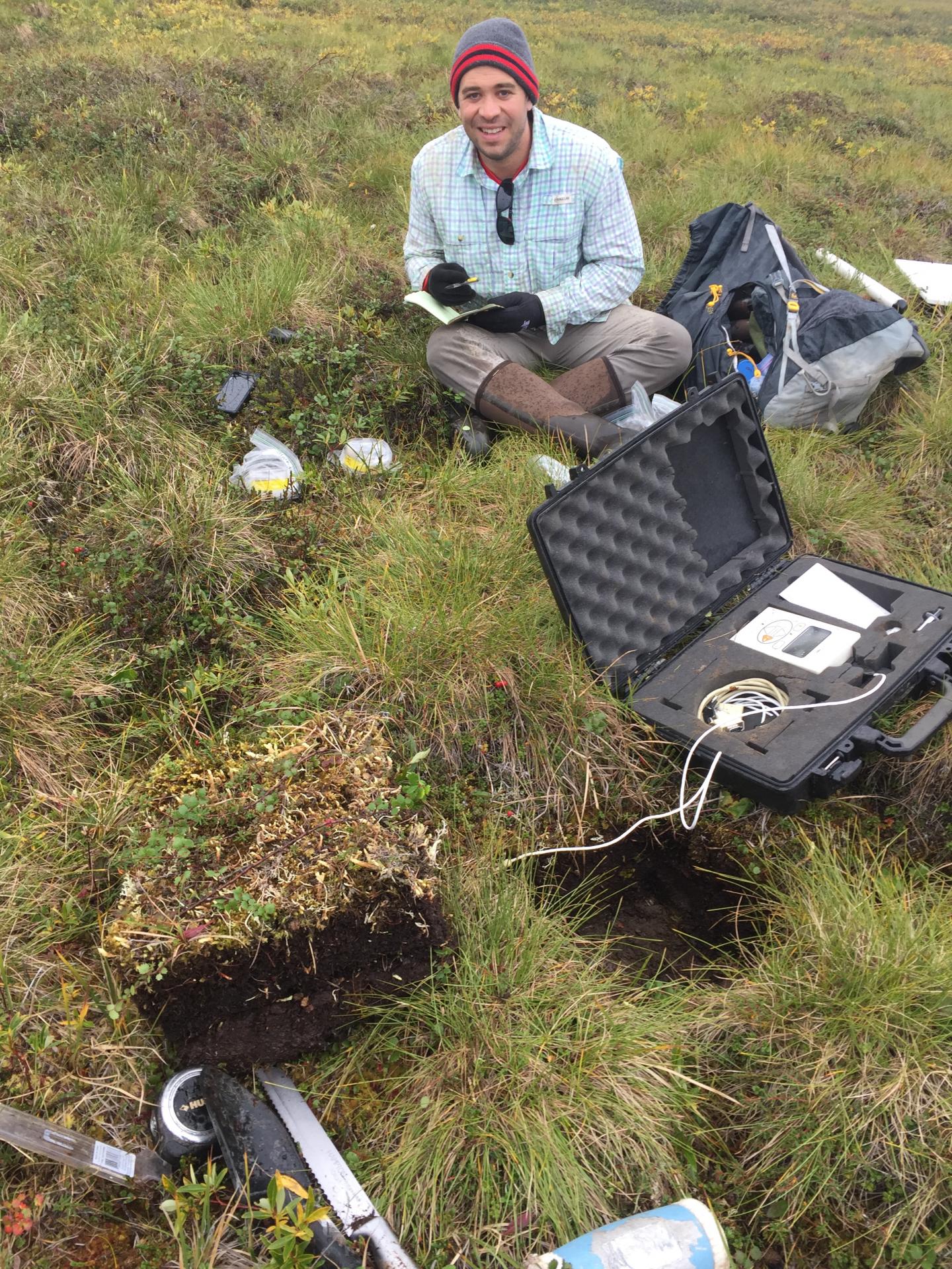 Michael O'Connor Sampling Permafrost