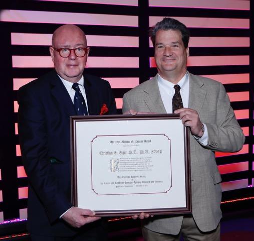 Christian Elger Receives William G. Lennox Award from American Epilepsy Society
