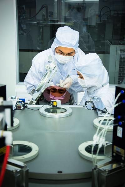 Researchers at NUS' Graphene Research Centre