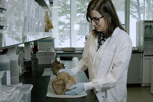 SFU archaeology researcher Laura Termes