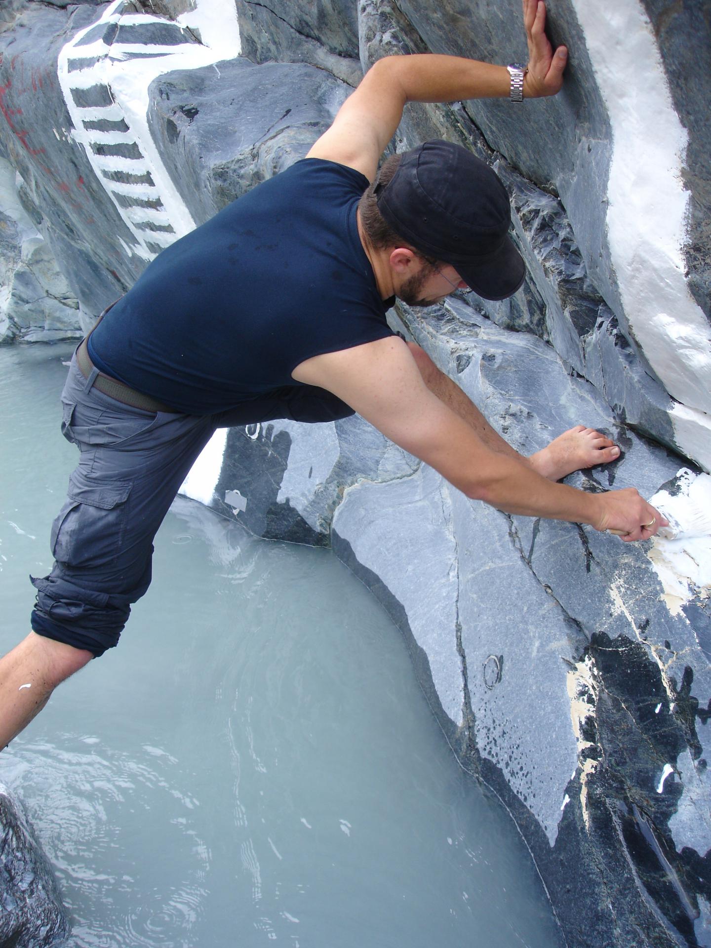 Rock Paintings in a Mountain Gorge (2 of 2)