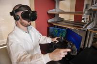 Virtual Reality to Visualize Expansion Microscopy Data