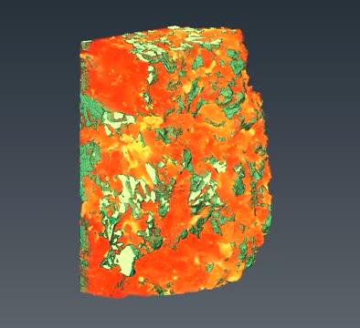 3D Rendering of the Moon Rock Sample Scan