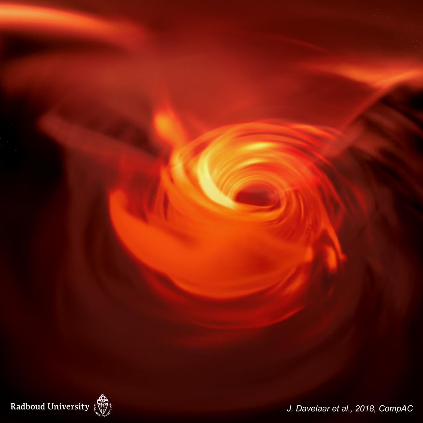Researchers Have Created a Virtual Reality Simulation of a Supermassive Black Hole