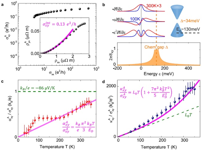 New Study Reveals Topological Charge-entropy Relation in Kagome Chern Magnet