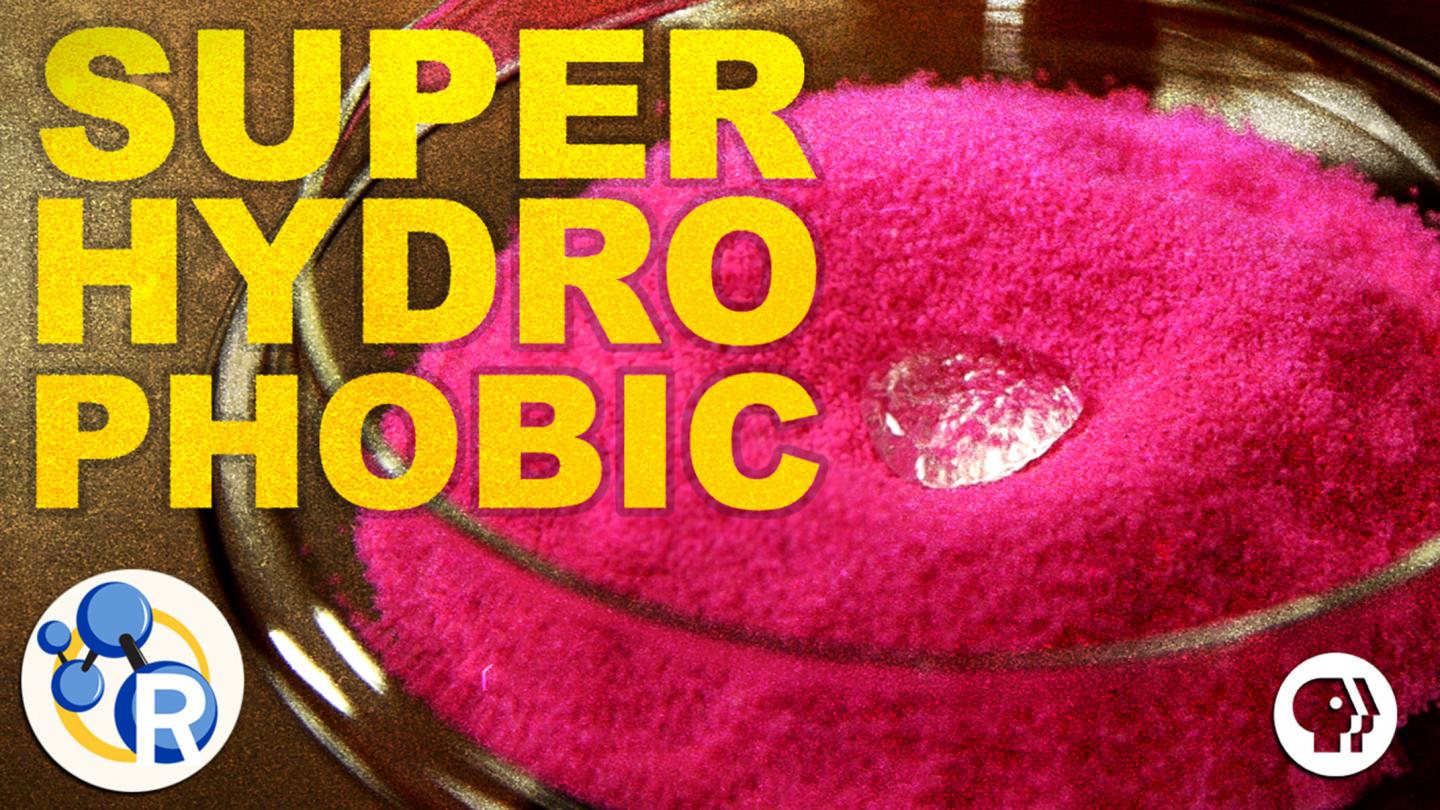 How Superhydrophobic Materials Stay Totally Dry
